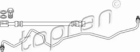 Topran 113 555 - Flexible de frein cwaw.fr