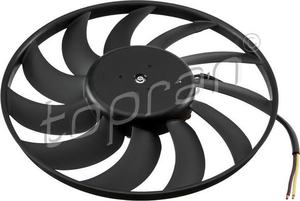 Topran 113 828 - Ventilateur, refroidissement du moteur cwaw.fr