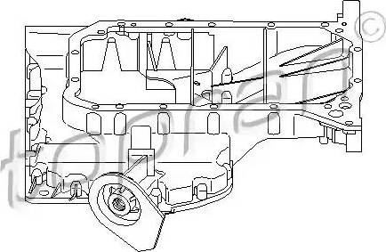 Topran 112 340 - Carter d'huile cwaw.fr