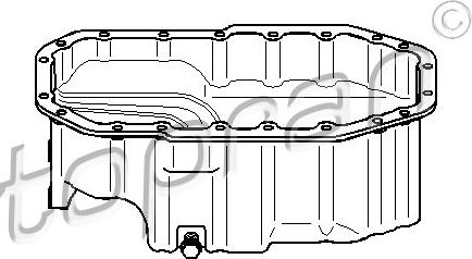 Topran 112 359 - Carter d'huile cwaw.fr