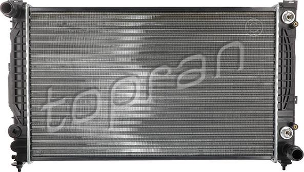 Topran 112 294 - Radiateur, refroidissement du moteur cwaw.fr