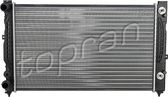 Topran 112 222 - Radiateur, refroidissement du moteur cwaw.fr