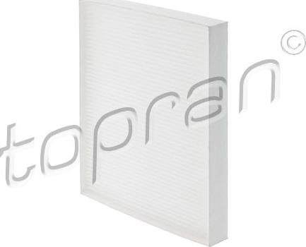 Topran 821 706 - Filtre, air de l'habitacle cwaw.fr