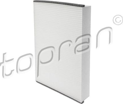 Topran 304 827 - Filtre, air de l'habitacle cwaw.fr