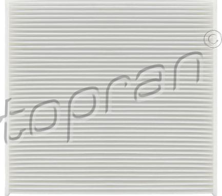 Topran 304 213 - Filtre, air de l'habitacle cwaw.fr