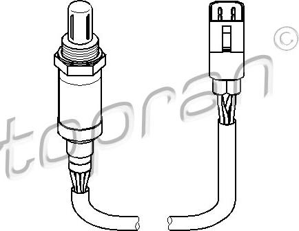 Topran 300 589 - Sonde lambda cwaw.fr