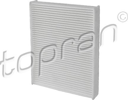 Topran 301 763 - Filtre, air de l'habitacle cwaw.fr