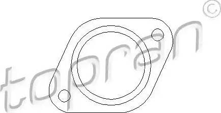 Topran 302 244 - Joint d'étanchéité, tuyau d'échappement cwaw.fr