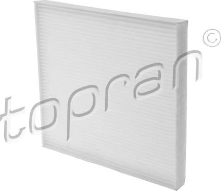 Topran 207 624 - Filtre, air de l'habitacle cwaw.fr