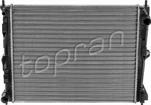 Topran 700 962 - Radiateur, refroidissement du moteur cwaw.fr