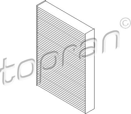 Topran 700 130 - Filtre, air de l'habitacle cwaw.fr