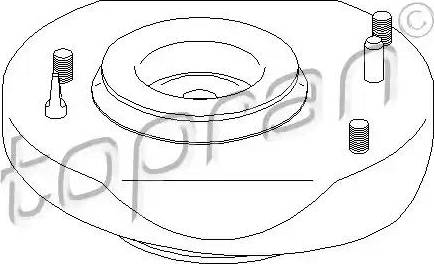 Topran 700 357 - Coupelle de suspension cwaw.fr