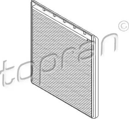 Topran 700 259 - Filtre, air de l'habitacle cwaw.fr