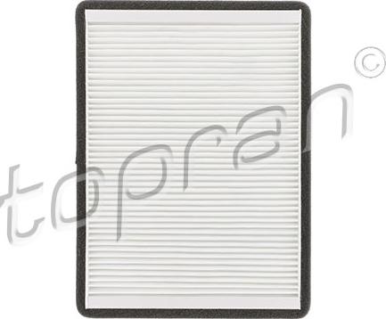 Topran 700 256 - Filtre, air de l'habitacle cwaw.fr