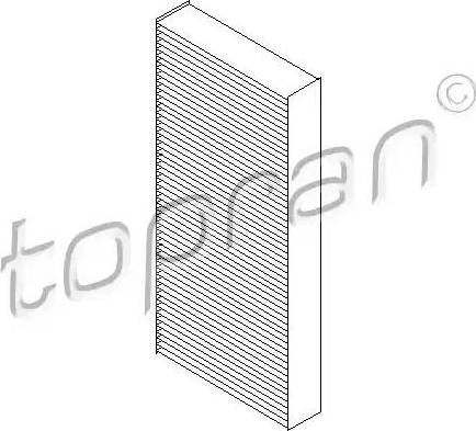 Topran 700 265 - Filtre, air de l'habitacle cwaw.fr