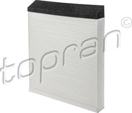 Topran 700 266 - Filtre, air de l'habitacle cwaw.fr