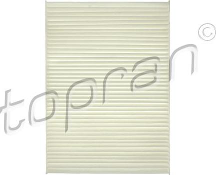 Topran 701 563 - Filtre, air de l'habitacle cwaw.fr