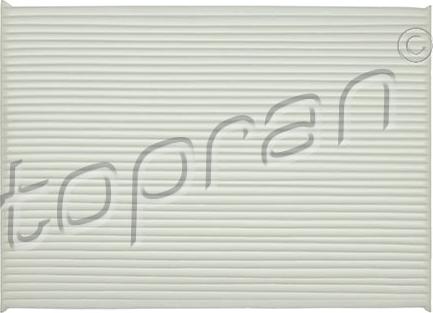 Topran 701 562 - Filtre, air de l'habitacle cwaw.fr