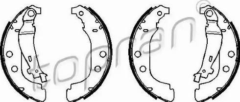 Topran 720354 - Jeu de mâchoires de frein cwaw.fr
