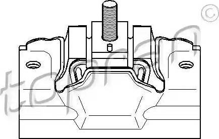 Topran 720 366 - Support moteur cwaw.fr