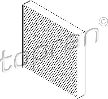 Topran 720 325 - Filtre, air de l'habitacle cwaw.fr