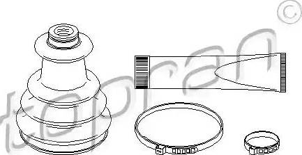 Topran 720 298 - Joint-soufflet, arbre de commande cwaw.fr