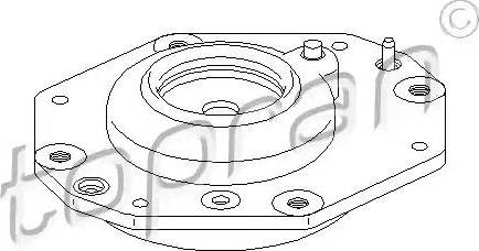 Topran 720 267 - Coupelle de suspension cwaw.fr