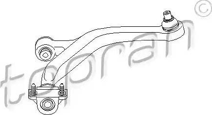 Topran 720 761 - Jeu de bras, suspension de roue cwaw.fr