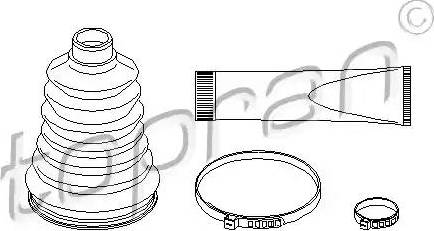 Topran 721 196 - Joint-soufflet, arbre de commande cwaw.fr