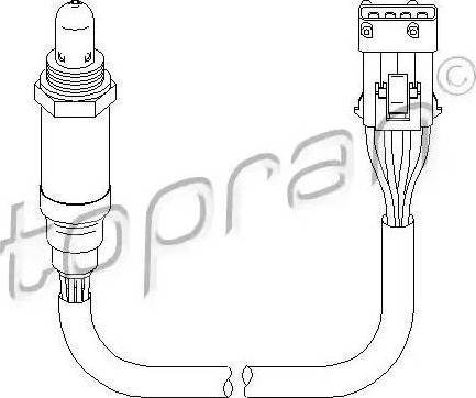 Topran 721 854 - Sonde lambda cwaw.fr