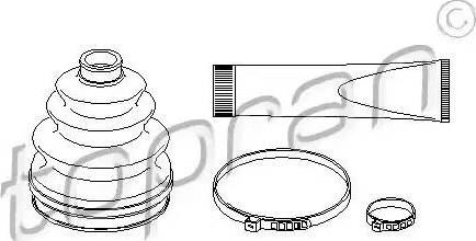 Topran 721 200 - Joint-soufflet, arbre de commande cwaw.fr