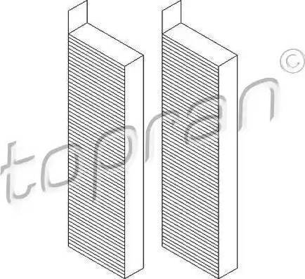 Topran 722 553 - Filtre, air de l'habitacle cwaw.fr