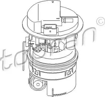 Topran 722 047 - Module d'alimentation en carburant cwaw.fr