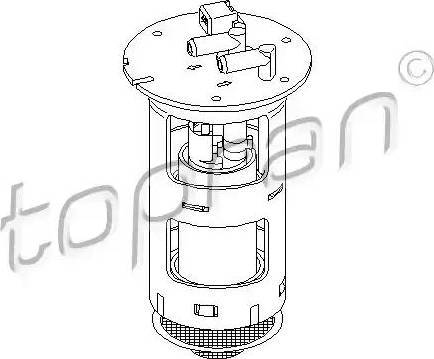 Topran 722 123 - Module d'alimentation en carburant cwaw.fr