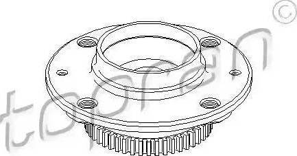 Topran 722 248 - Moyeu de roue cwaw.fr