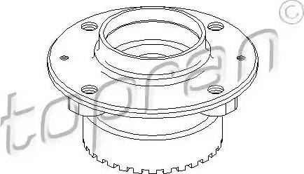 Topran 722 253 - Moyeu de roue cwaw.fr