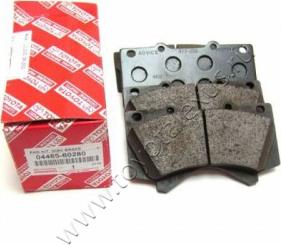 TOYOTA 4465-60280 - Kit de plaquettes de frein, frein à disque cwaw.fr