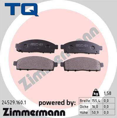 TQ 244937 - Kit de plaquettes de frein, frein à disque cwaw.fr