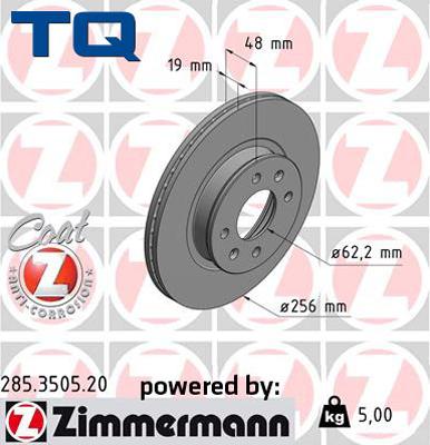 TQ 244596 - Disque de frein cwaw.fr