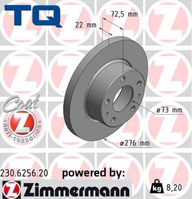 TQ 244590 - Disque de frein cwaw.fr