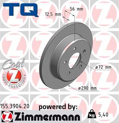 TQ 244585 - Disque de frein cwaw.fr