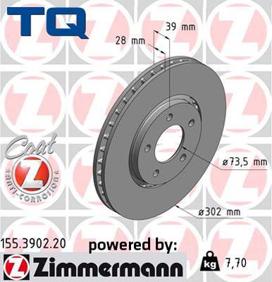 TQ 244583 - Disque de frein cwaw.fr