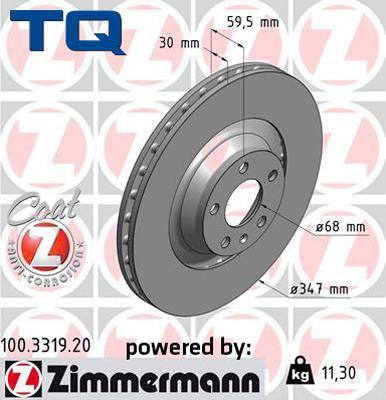 TQ 244572 - Disque de frein cwaw.fr