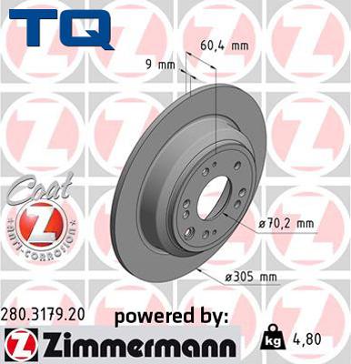 TQ 244644 - Disque de frein cwaw.fr