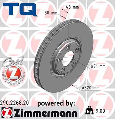 TQ 244651 - Disque de frein cwaw.fr