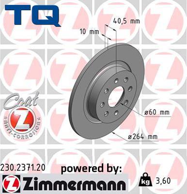 TQ 244636 - Disque de frein cwaw.fr