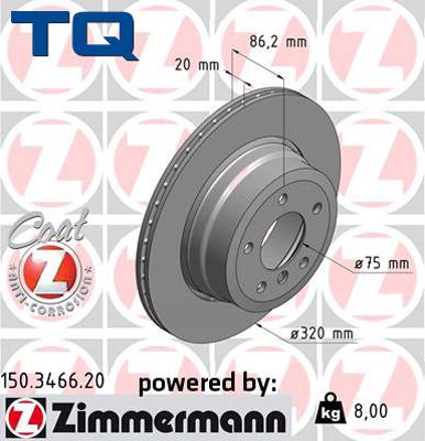 TQ TQ-BD0327 - Disque de frein cwaw.fr