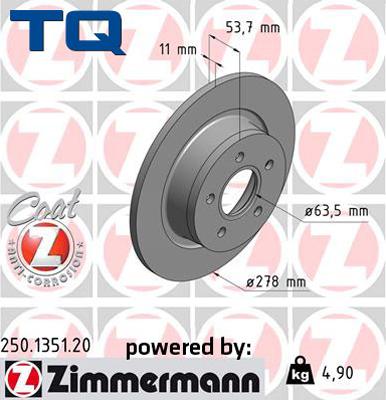 TQ 244637 - Disque de frein cwaw.fr