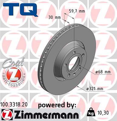 TQ 229453 - Disque de frein cwaw.fr