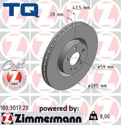 TQ 229469 - Disque de frein cwaw.fr